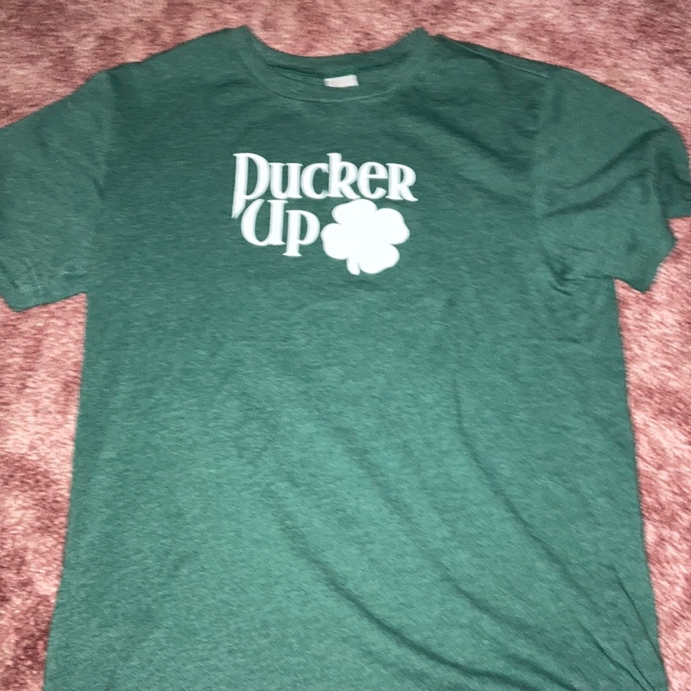 Green tee shirt